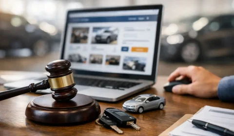 Como funciona leilão online na prática