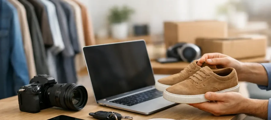 Guia para anunciar produtos usados bem