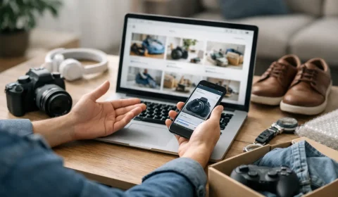 Como negociar itens seminovos online