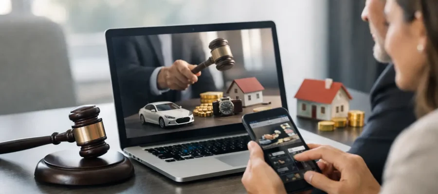 Quem pode vender em leilão online?