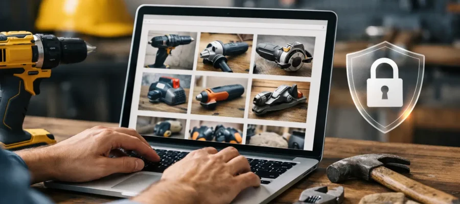Como comprar ferramentas usadas online com segurança