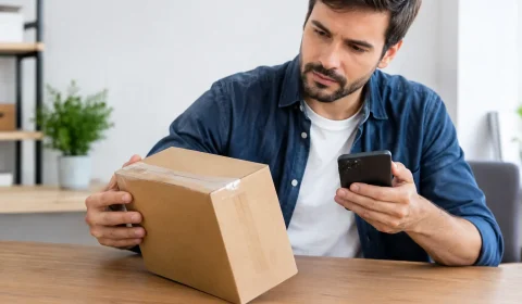 Como comprovar o estado do item antes da compra