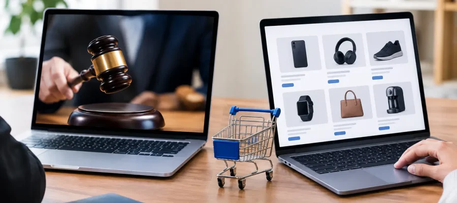 Leilão digital vs classificados online: qual escolher?
