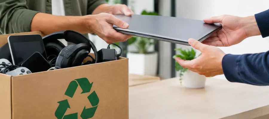 Reuso eletrônico para vender e comprar melhor